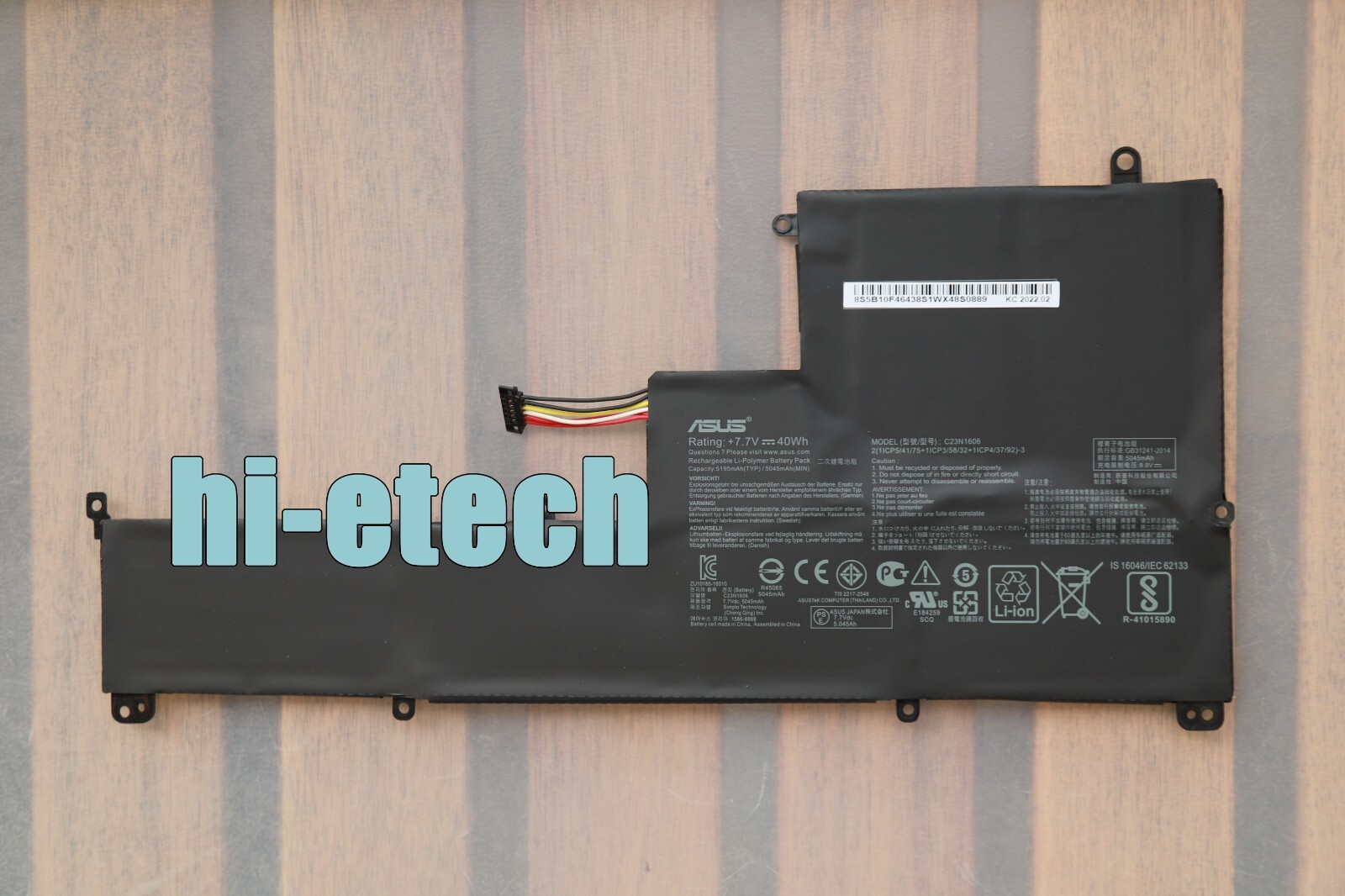 C23N1606 Genuine Battery For ASUS ZenBook 3 UX390UA UX390UA-GS UX390UAK Series