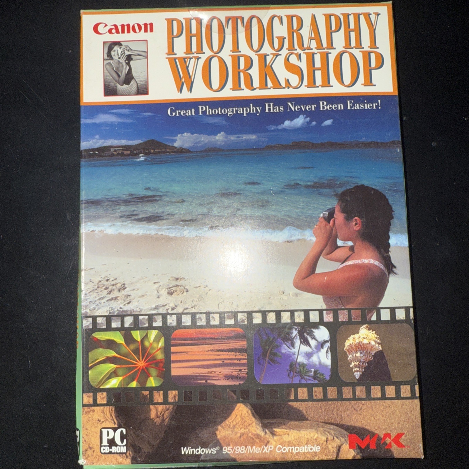 Canon Photography Workshop PC/Mac CDROM M2K 2001 Instructional for Windows 95/98