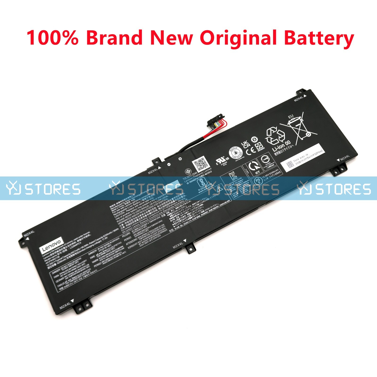 Genuine L22B4PC3 L22C4PC3 OEM Battery for Lenovo Legion Slim 7 16IRH8 7i Gen 8