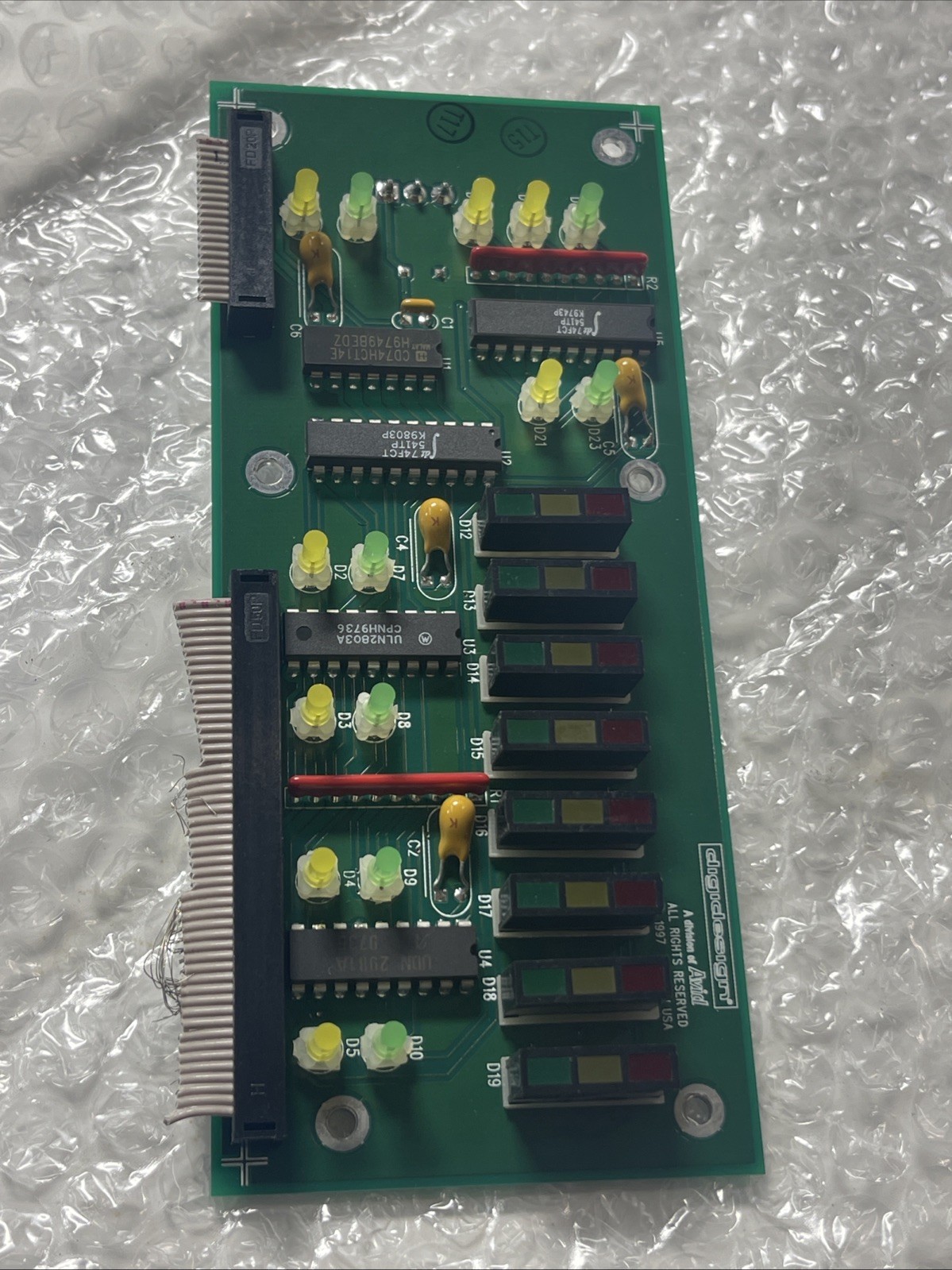 Digidesign Avid 941005816-00 Front Panel Control Card 