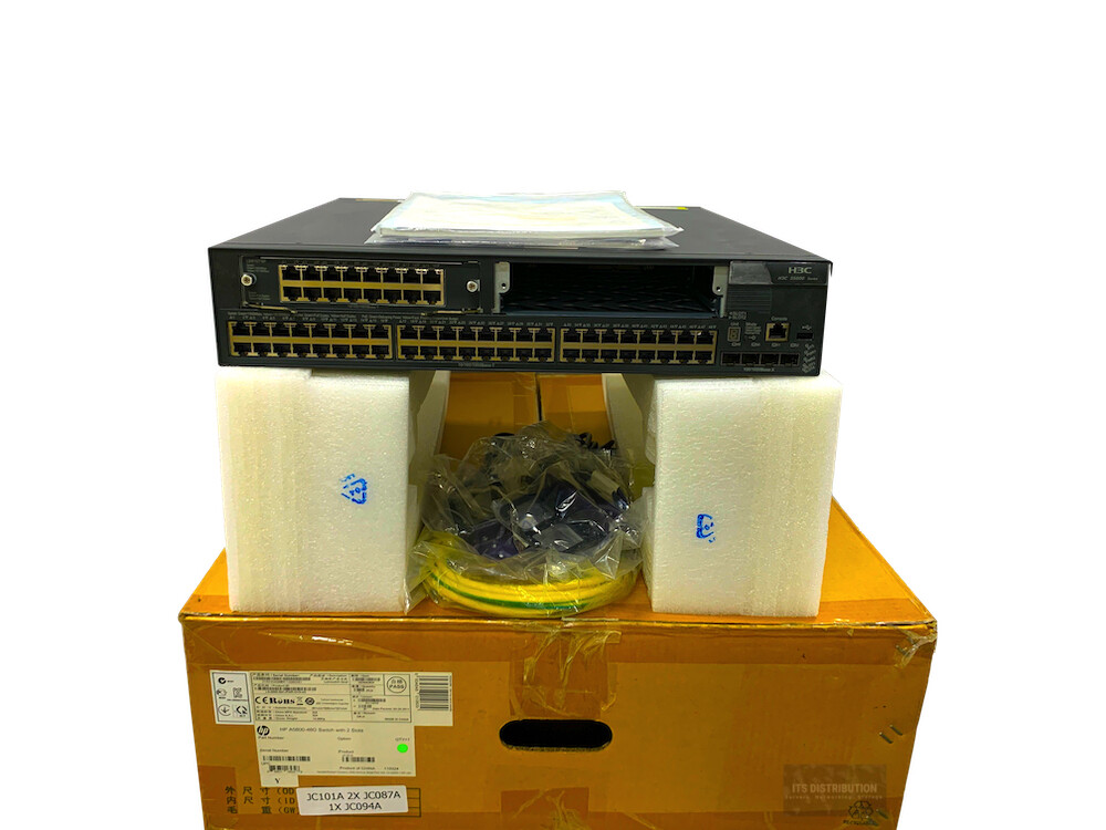 JC101A I BUNDLE HP 5800-48G Switch 2 Slots & 2x JC087A 1x JC094A