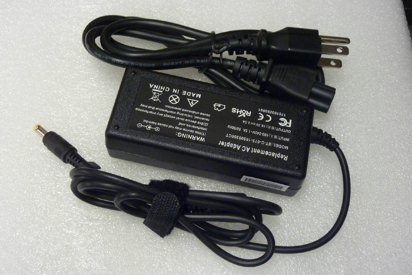AC Adapter Power Cord Battery Charger Compaq Presario V6000 V6000T V6000Z V6100