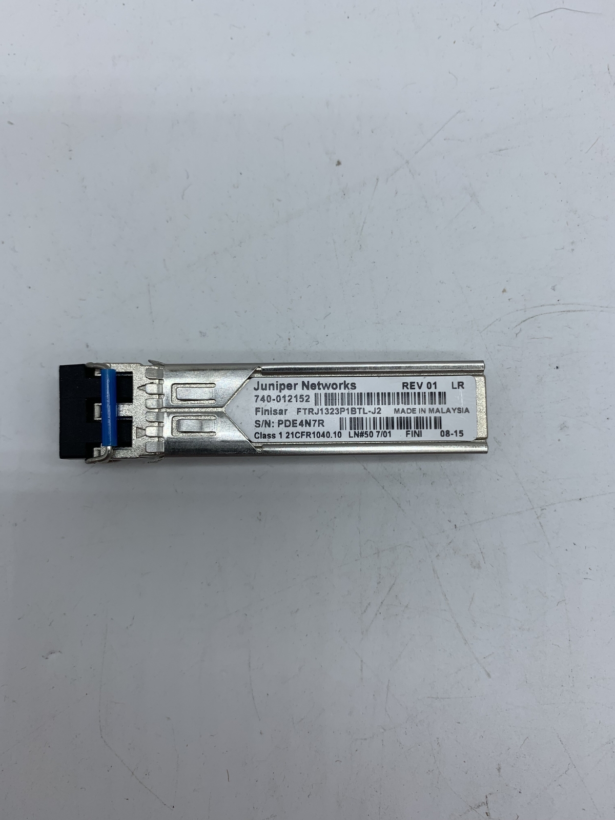 Juniper 740-012152 REV 01 LR Transceiver Module w/ 