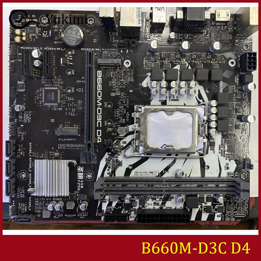 FOR ASUS B660M-D3C D4 Ｍotherboard Test OK