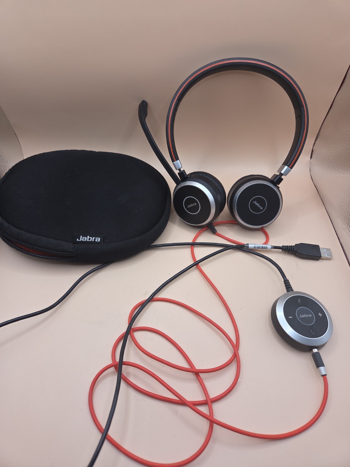Jabra Evolve 40 GN Mono Headset with ENC010 USB-A Controller & Case 