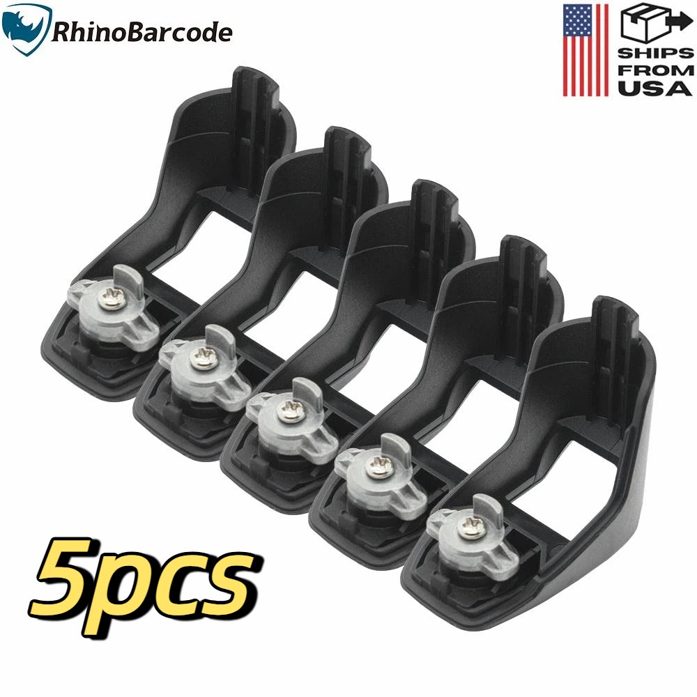 5x Base Bottom Cover Housing with Lock Button and Screw for Zebra DS8178 Scanner