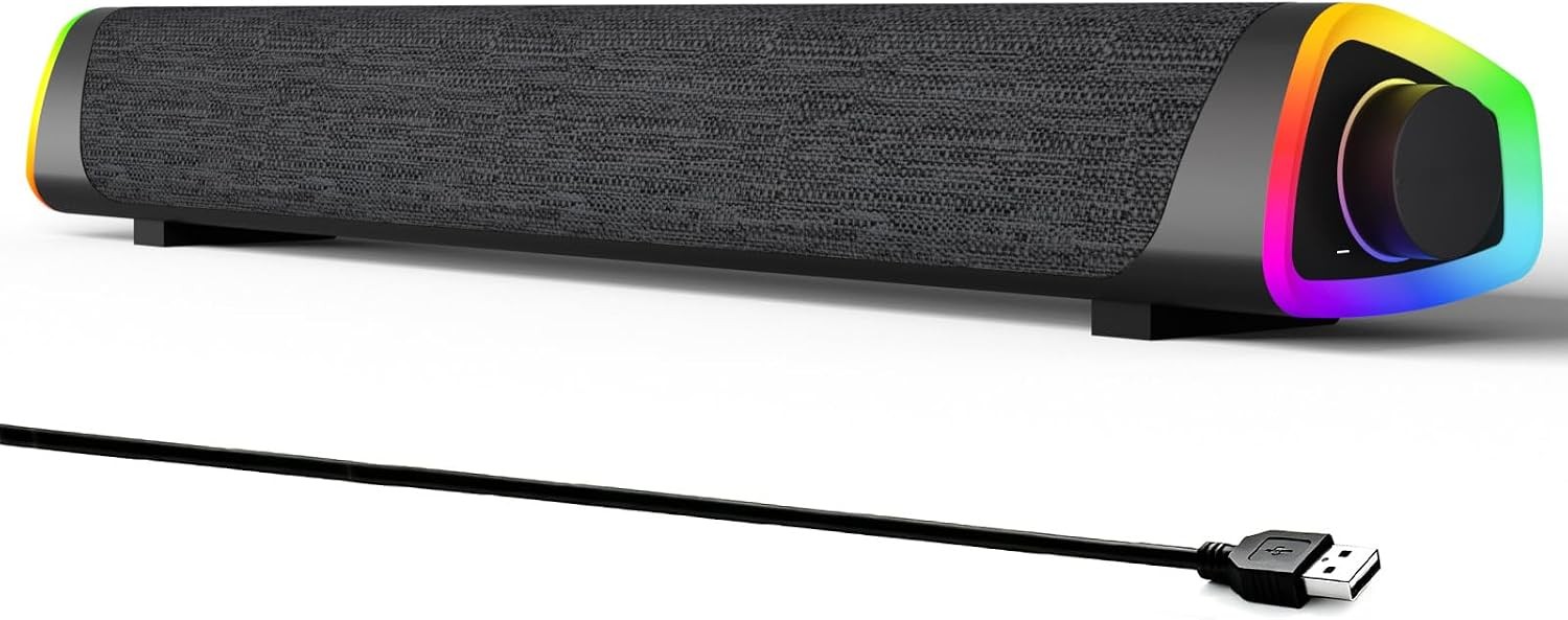 R30 Plus Bluetooth Computer Speakers Wired USB Powered Plug & Play