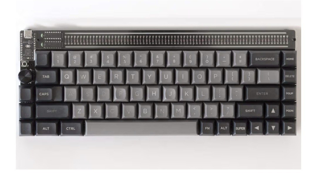 Nibble ANSI+ISO 65% 72 Key Programmable QMK Mechanical Keyboard Kit NEW SEALED