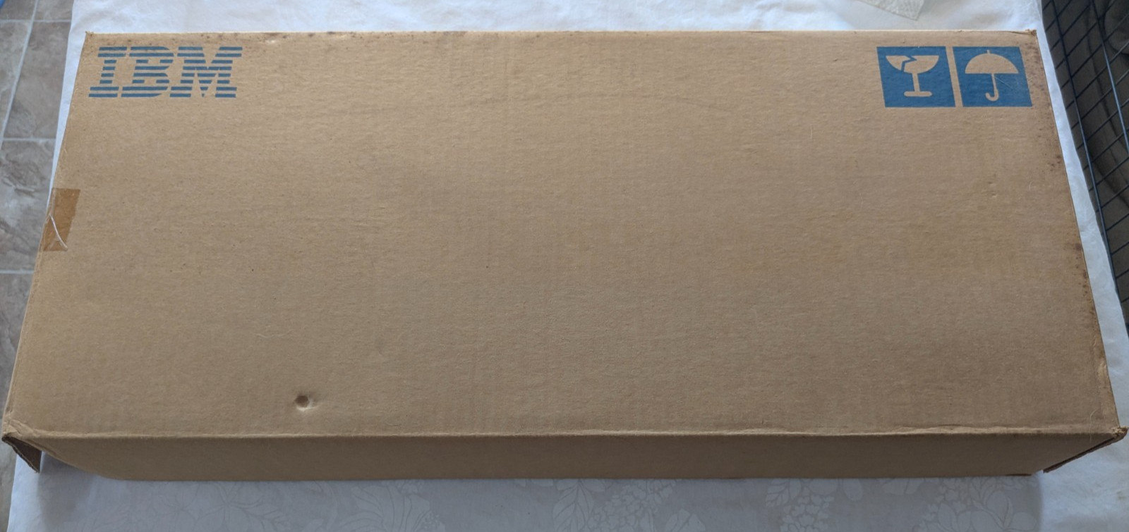 IBM Model F XT 5291 Bigfoot Keyboard Converted in Original Box No OG Cable