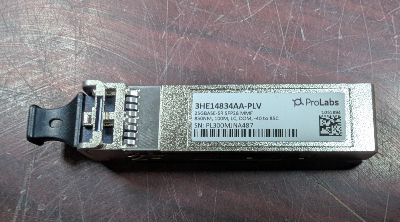 🤪 ALCATEL-LUCENT NOKIA 25 GIG TRANSCEIVER 3HE14834AA-PLV