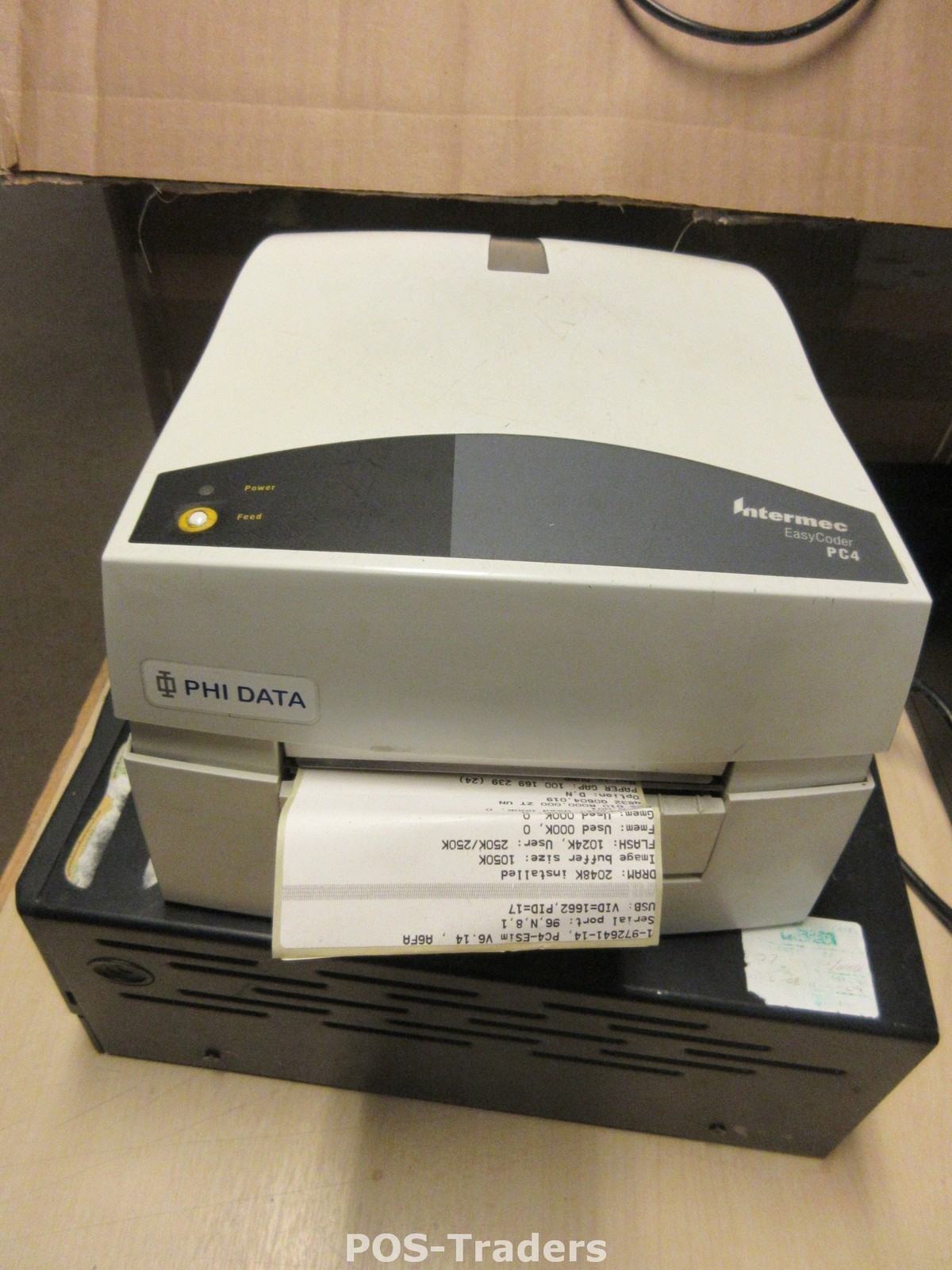 Intermec Easycoder PC4 DT/TT Direct Thermal Transfer Label Printer USB INCL PSU