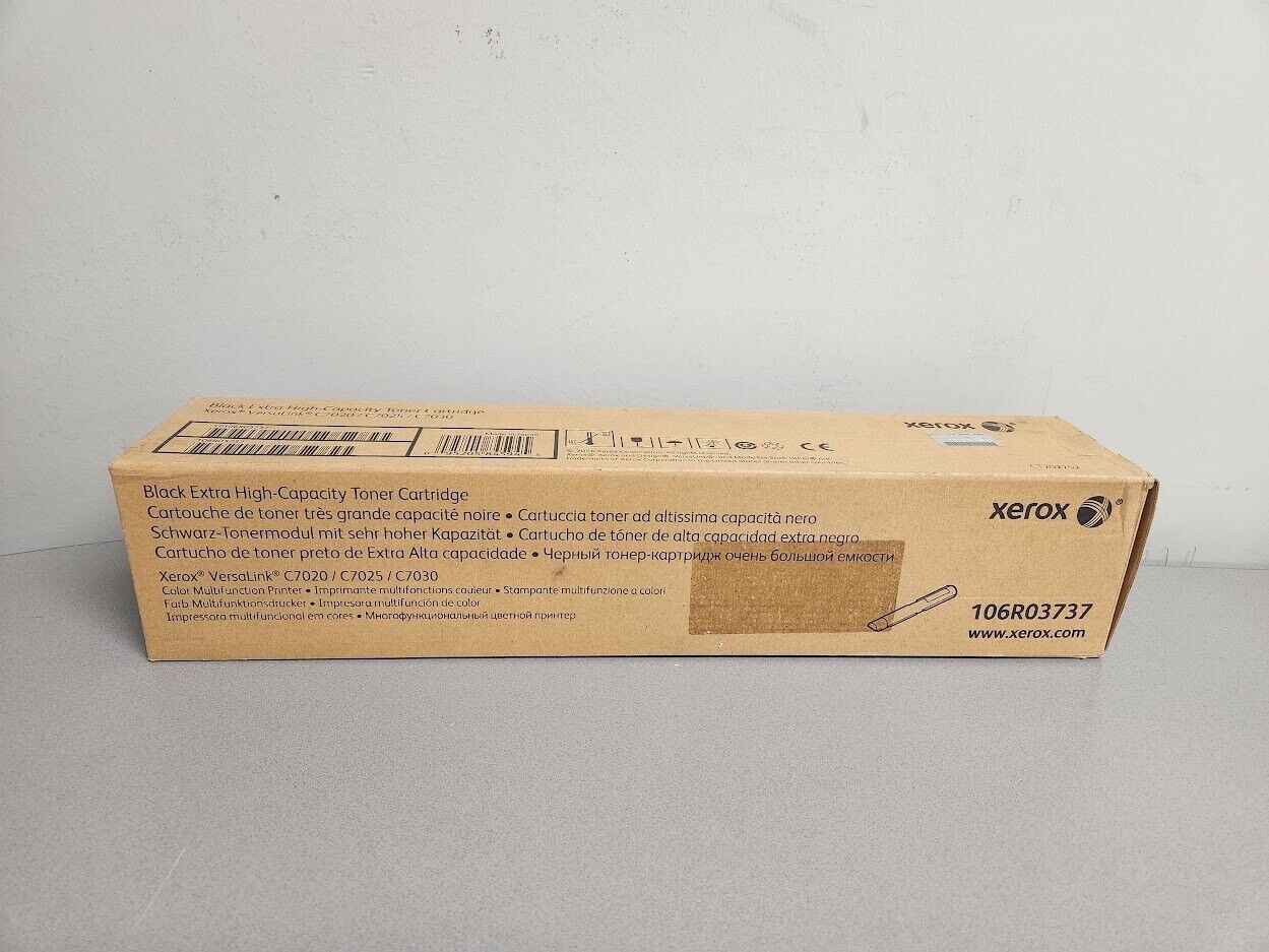 Xerox 106R03737 Black Extra High Capacity VersaLink C7020 /C7025 /C7030 