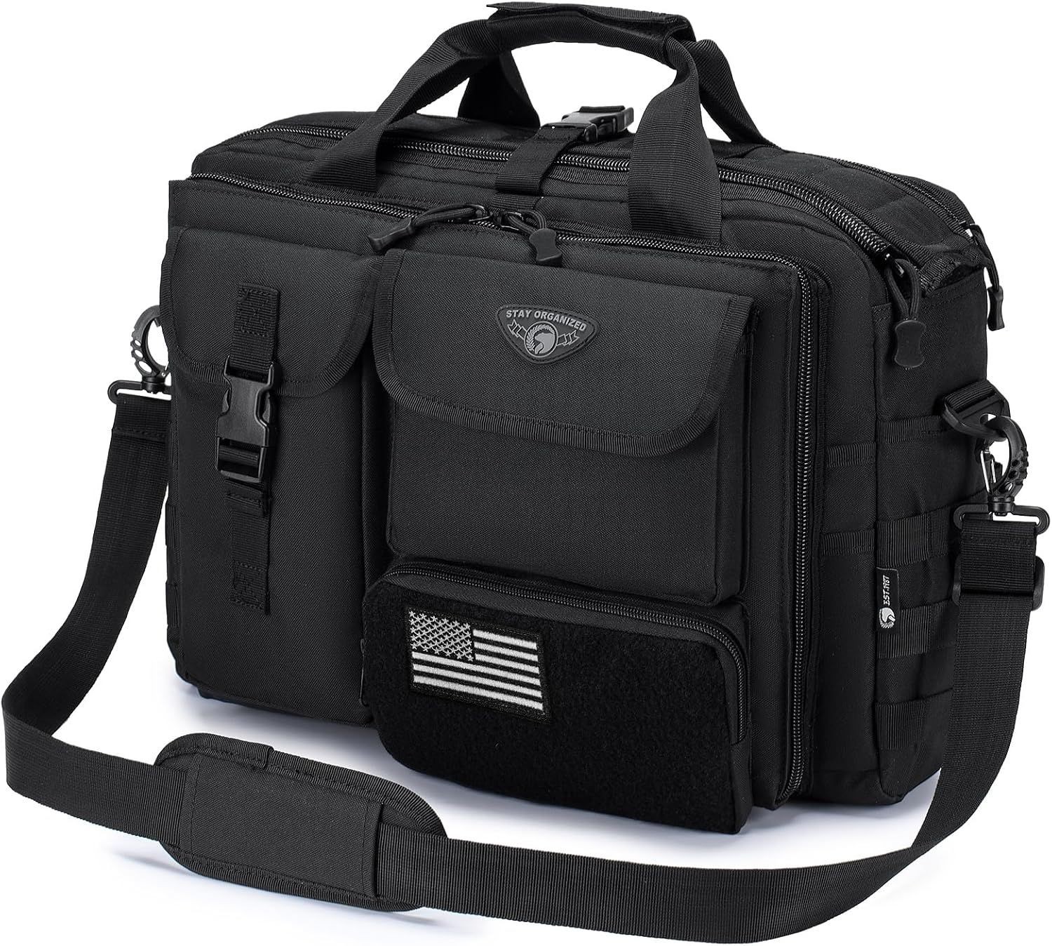 Tactical Messenger Bag, Tactical Briefcase for Man Military Laptop Bag 14 Inch/1