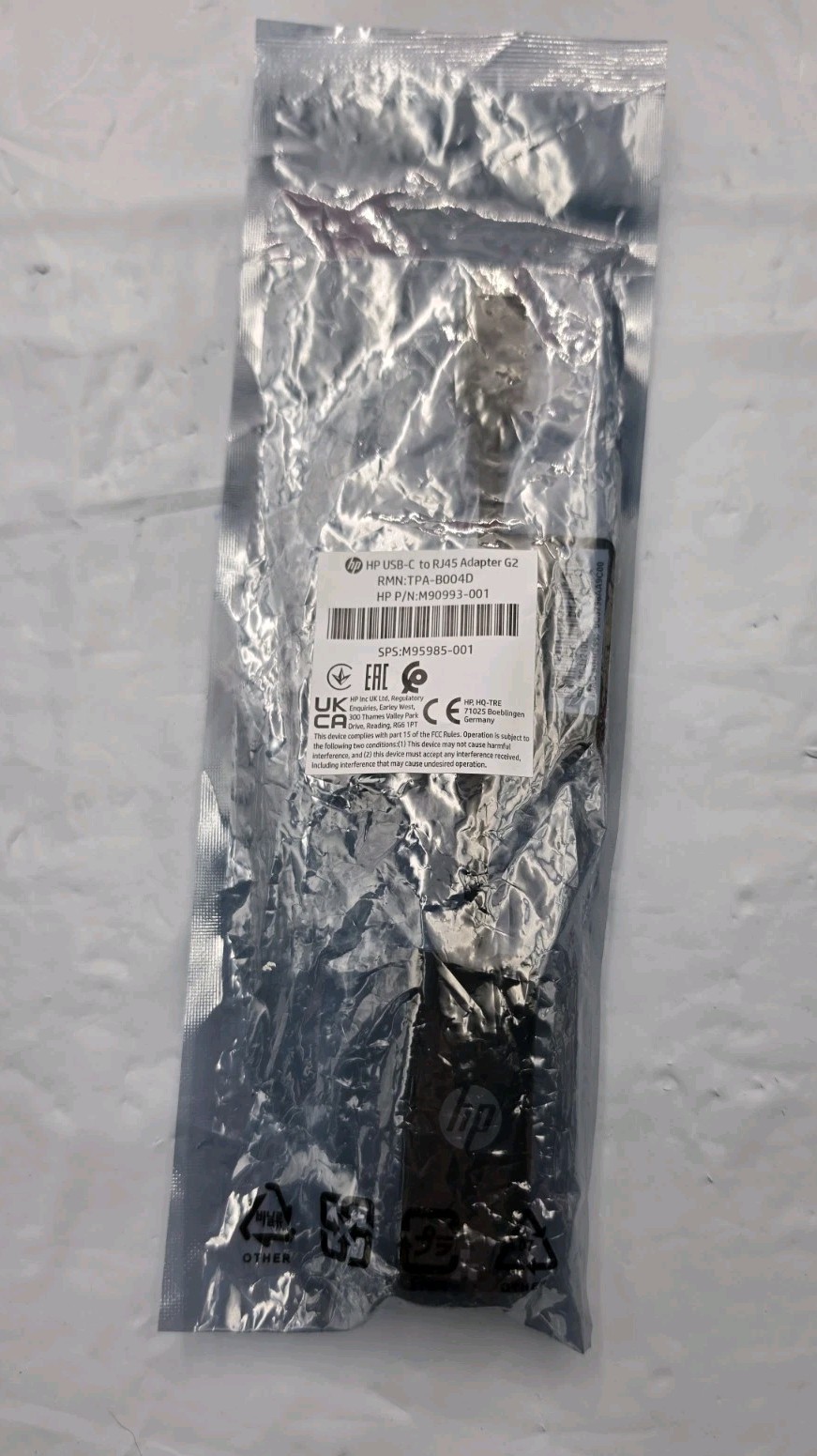 HP USB-C to RJ-45 G2 Ethernet Adapter | New