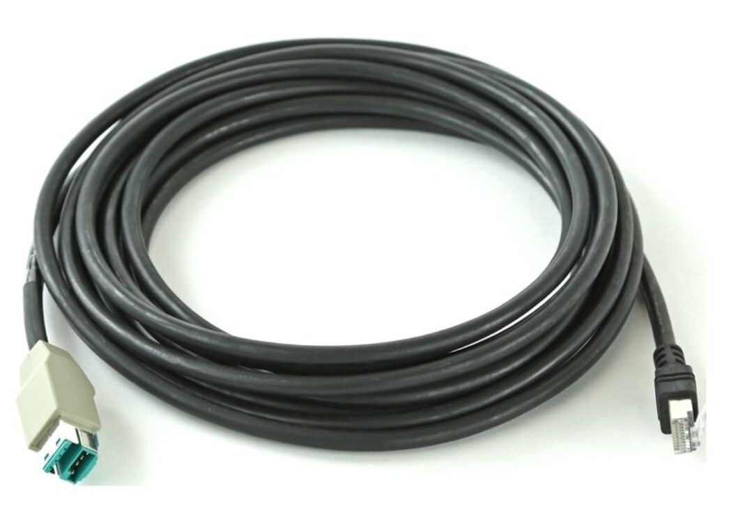 NEW Zebra CBA-U52-S16PAR MP6000 USB Powerplus Cable 16.40ft