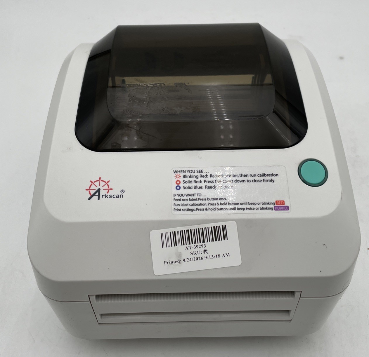 ARKSCAN 2054A-LAN USB Ethernet Thermal Shipping Label Printer