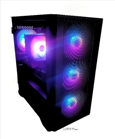 Gaming Computer Pre-Built Nvidia RTX 4060 Ti 16GB AMD Ryzen 5 5600X 1TB 32GB RGB