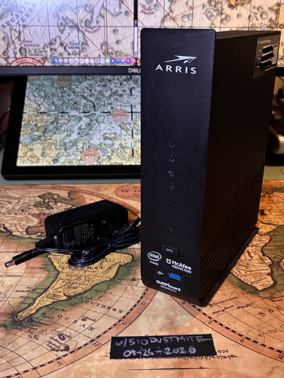 Cable Modem ARRIS Surfboard SBG6950AC2  AC1900 Wi-Fi 5 Router DOCSIS 3.0 Working