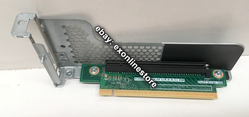 00KA061 - System x3550M5 PCIe Riser 1 (1x LP x16 CPU0) (FRU: 00KF624)
