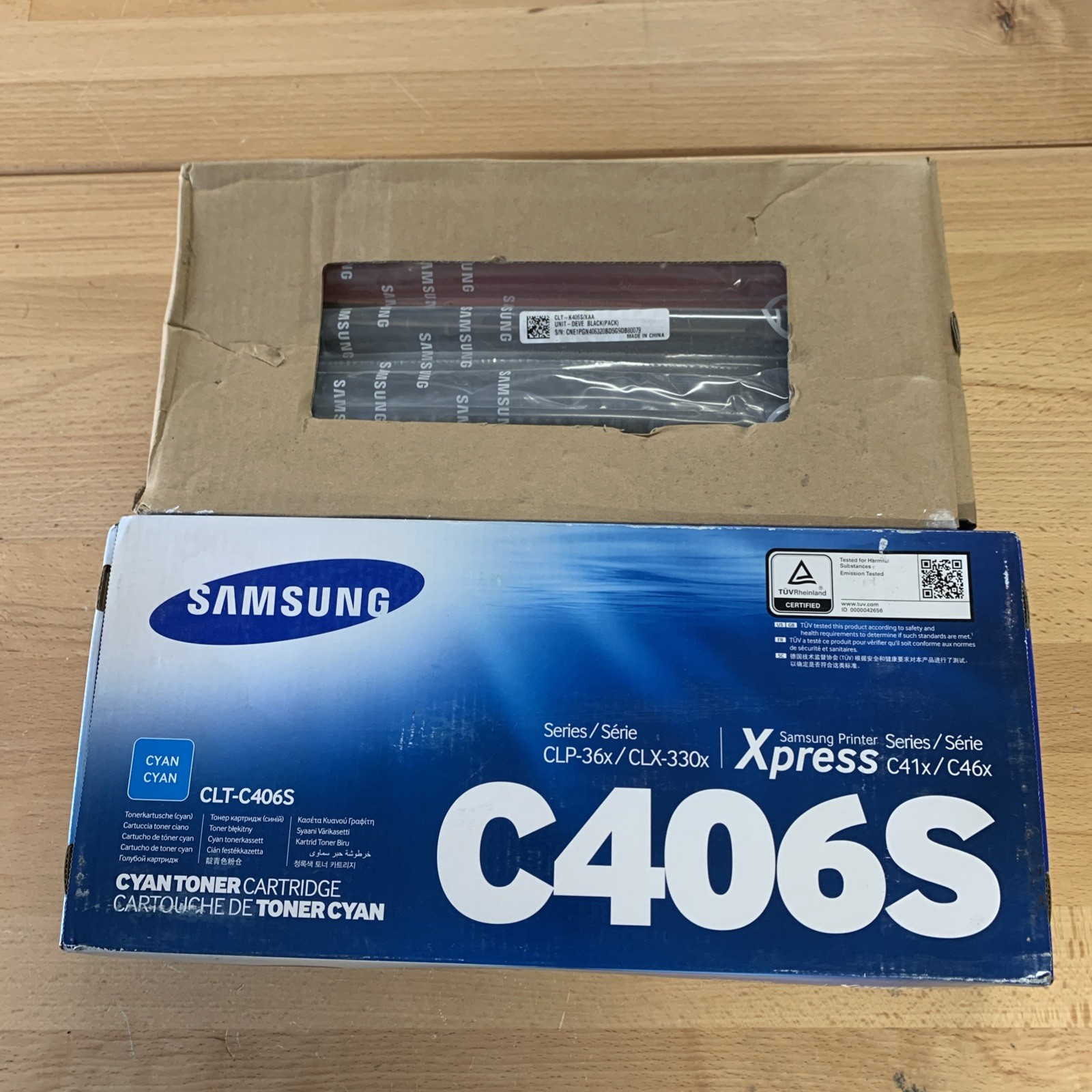 NEW Genuine Samsung Xpress Toner Cartridges C406S, K406S,