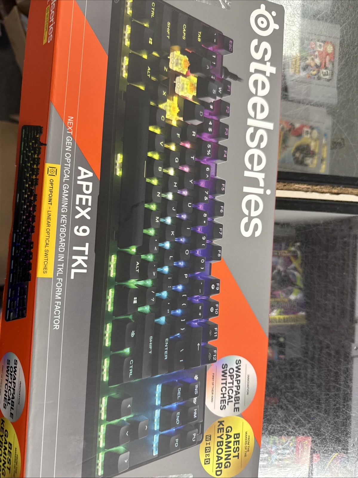 SteelSeries Apex 9  Mechanical Gaming Keyboard - US English