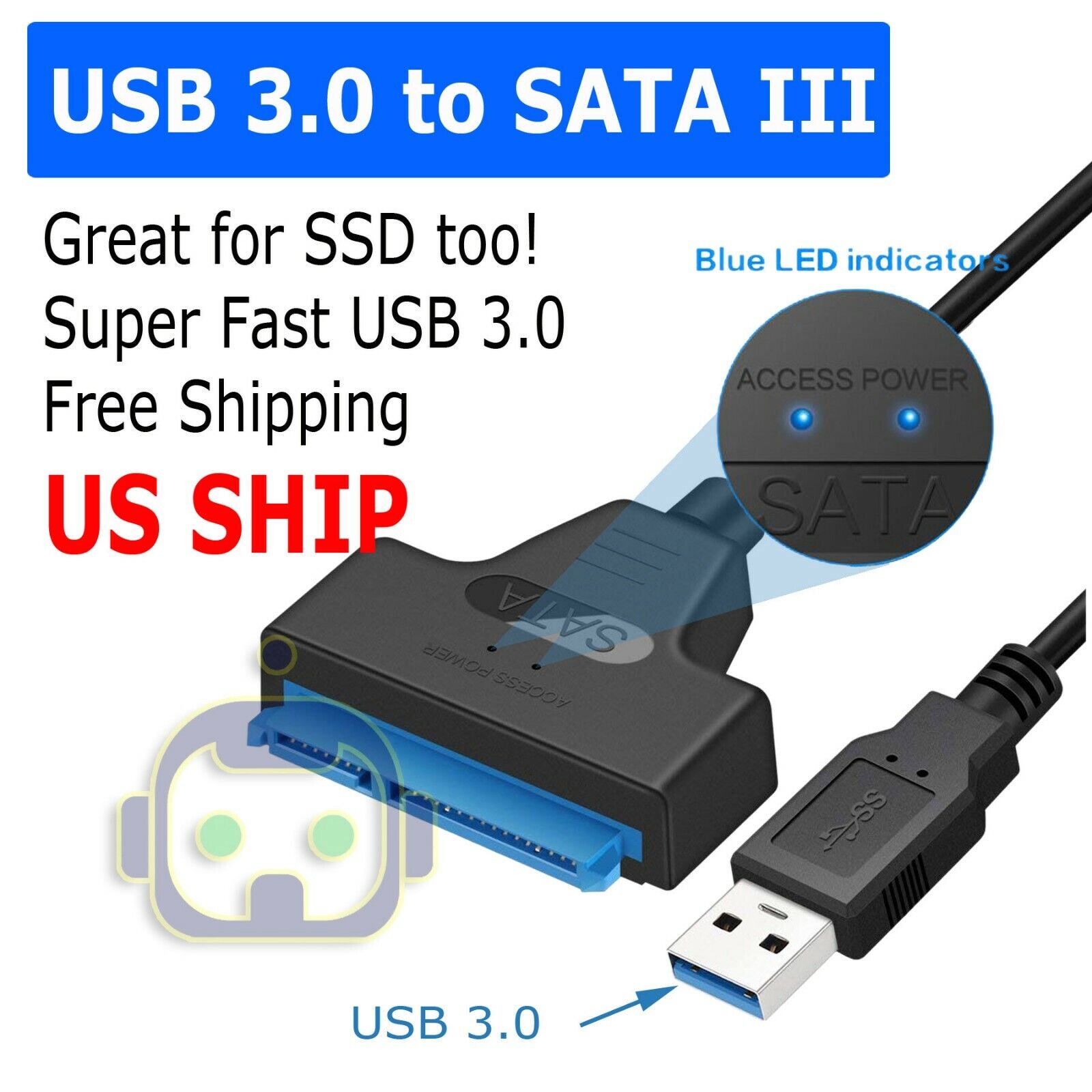 USB 3.0 to 2.5\