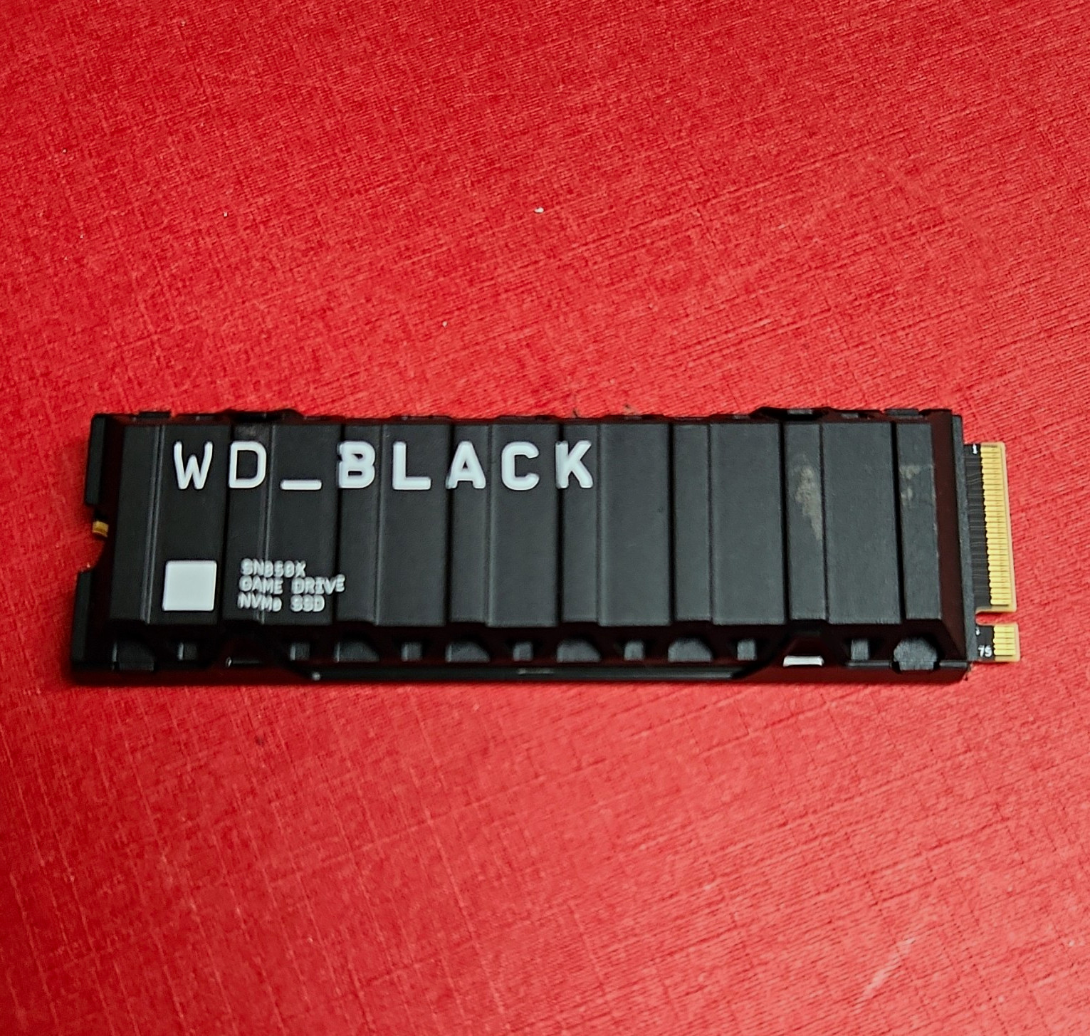 Western Digital WD_BLACK SN850X 1TB M.2 NVMe PCIe Gen4 x4 Heatsink Black