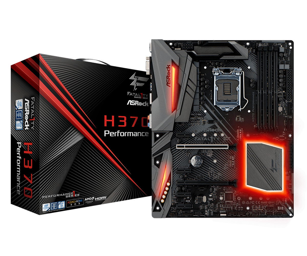 Asrock Fatal1ty H370 Performance - Intel LGA1151 - Brand New