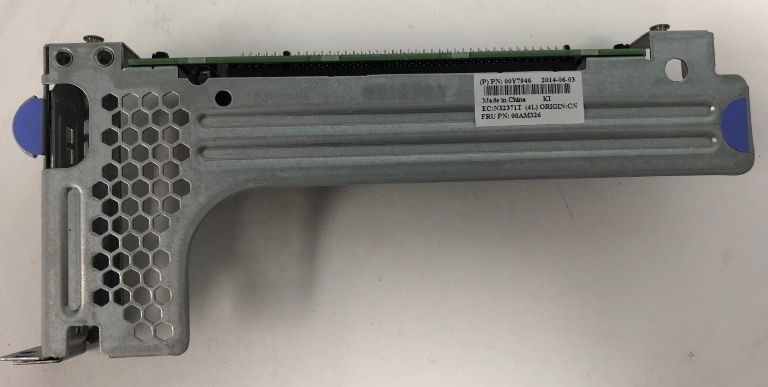 IBM 94Y7588 PCI Express Riser Card Gen3 x16 Lo-Pro Withcage 00AM326 X3550 M4