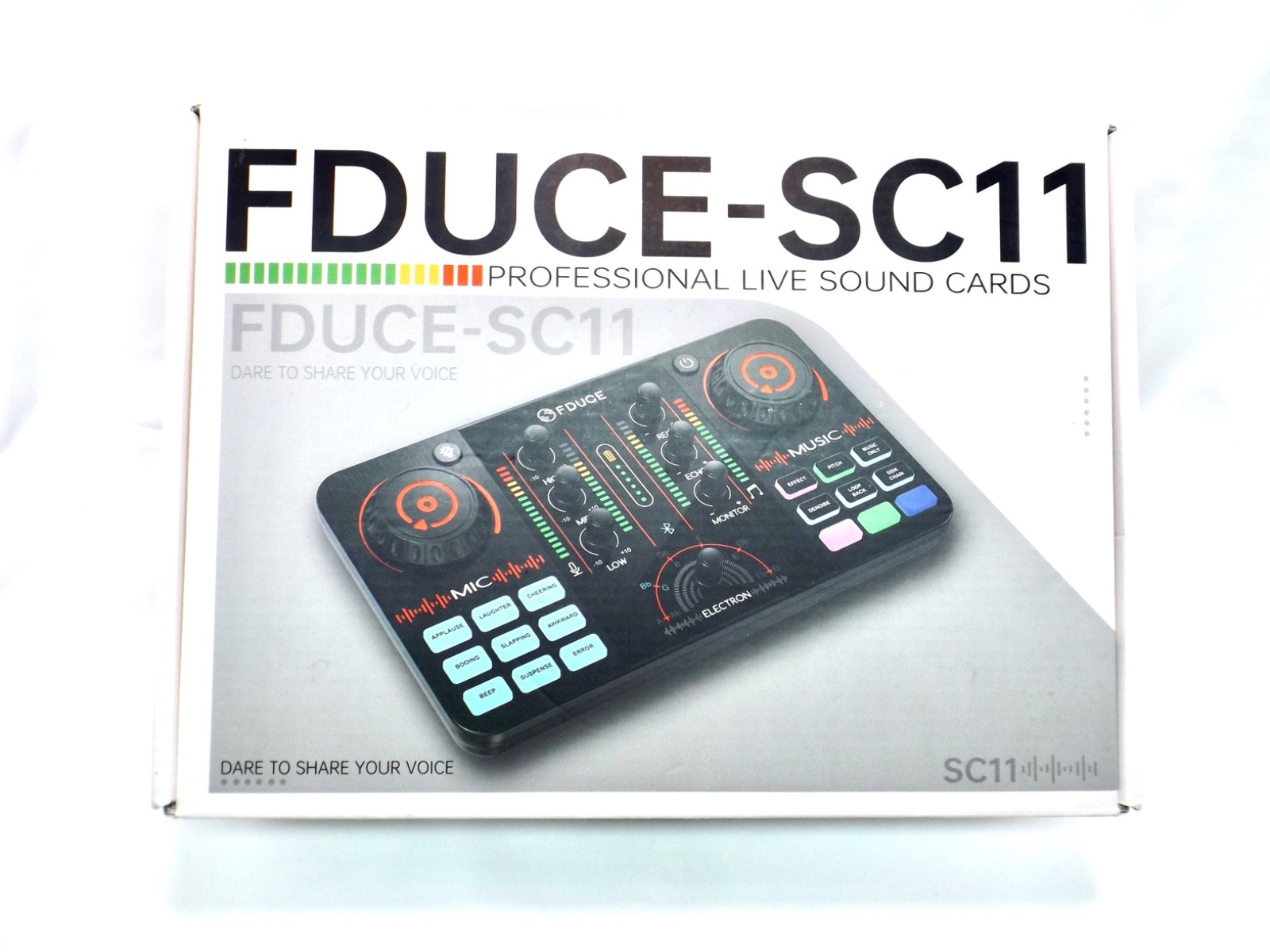 FDUCE SC11 PROFESSIONAL LIVE SOUND CARDS Open Box New Condition 