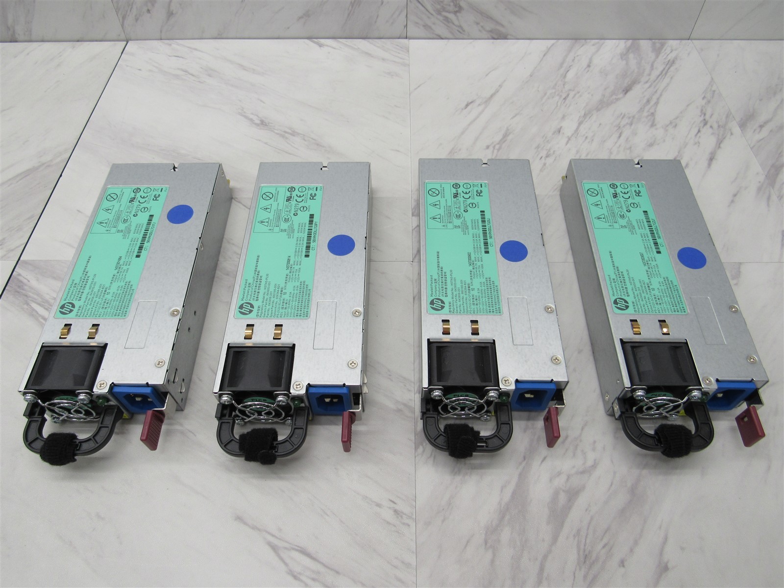 4 LOT - HP HPE ProLiant DL580 G8 Server 1200W HSTNS-PL30 Power Supply 660185-001