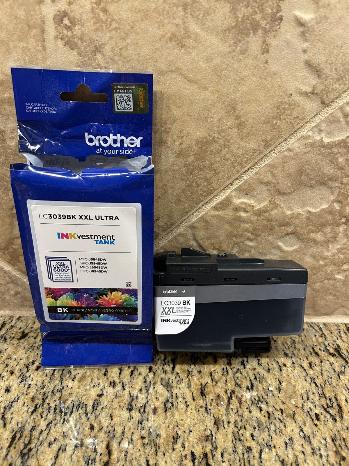 Open Box Brother LC3039BK XXL Ultra High Yield Black Ink