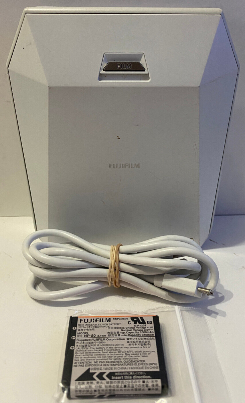 Fujifilm Instax SP-3 Portable Wireless Mobile Printer - White (NO FILM)