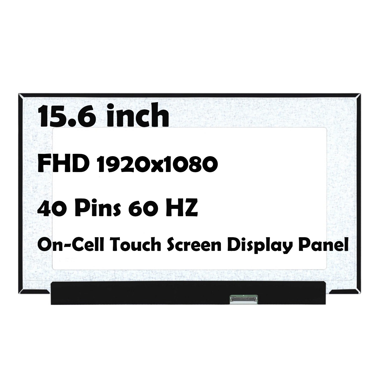 15.6" for Dell HXMYH 0HXMYH 1920x1080 40 Pins LCD Touch Screen Display Panel
