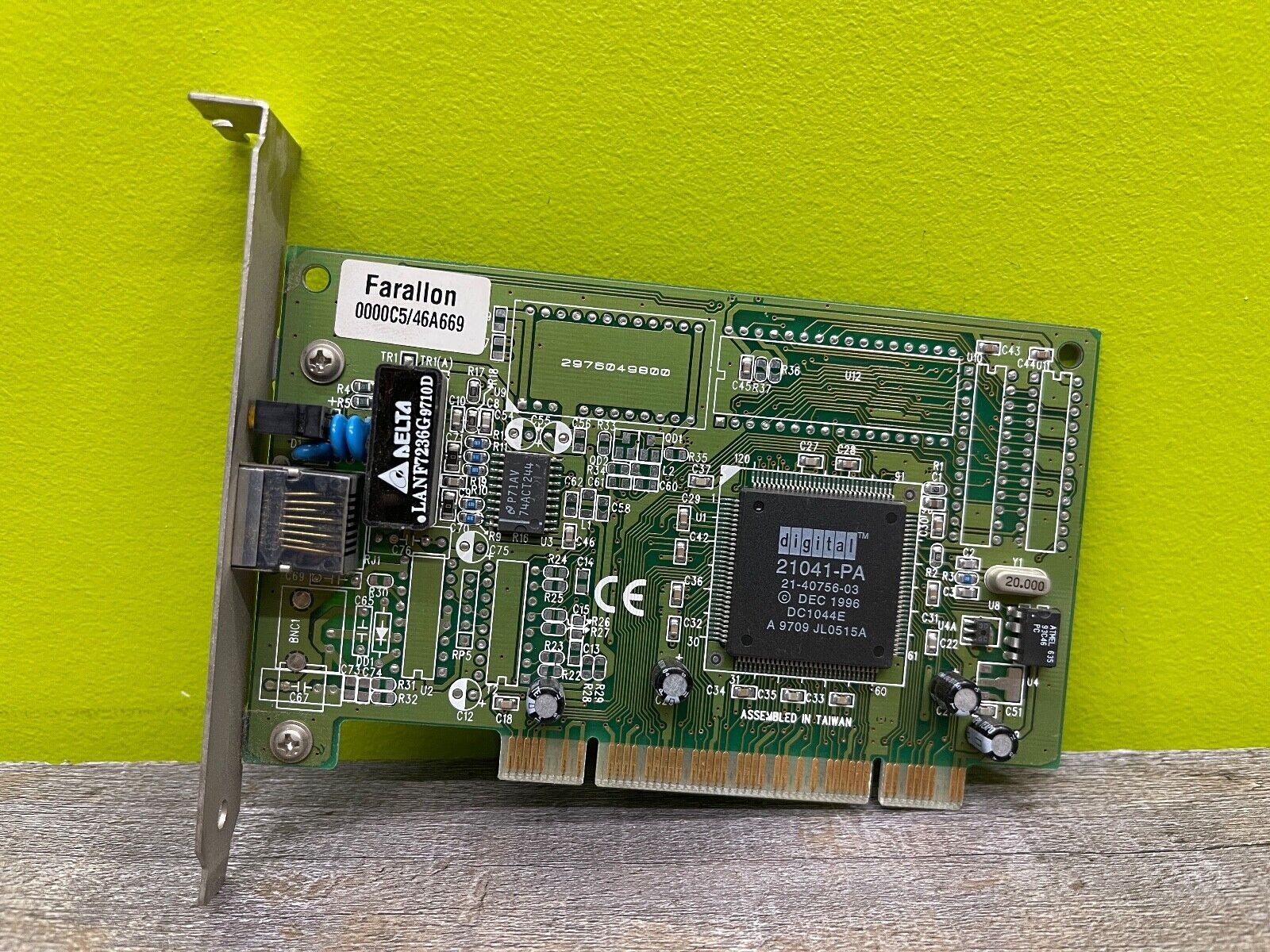 Farallon 2976049800 0000C5/46A669 PCI Ethernet Network Card Apple Mac Xserve G4