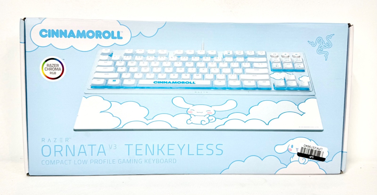 Open Box - Razer Ornata V3 TKL Gaming Keyboard US Cinnamoroll Edition