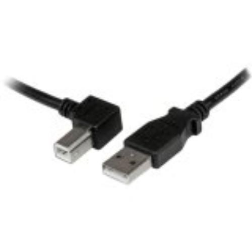 Startech 3m Usb 2.0 A To Left Angle B Cable - M/m - Usb For Hard Drive