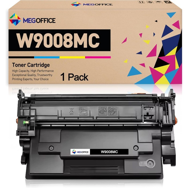Compatible Toner Cartridge Replacement for HP W9008MC Black Toner Cartridge