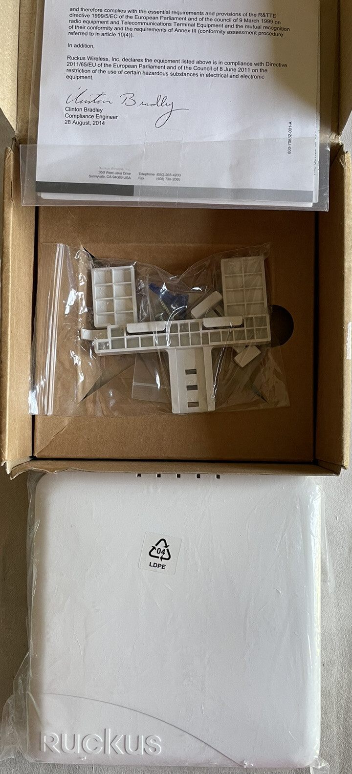 Ruckus ZoneFlex R600 (901-R600-US00) Wireless Access Point