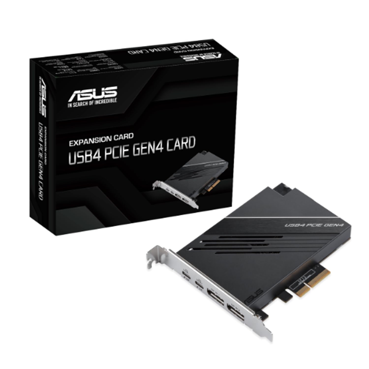 ASUS USB4 PCIE GEN4 CARD USB-C DisplayPort 1.4 PCIe 4.0 Controller Card NEW
