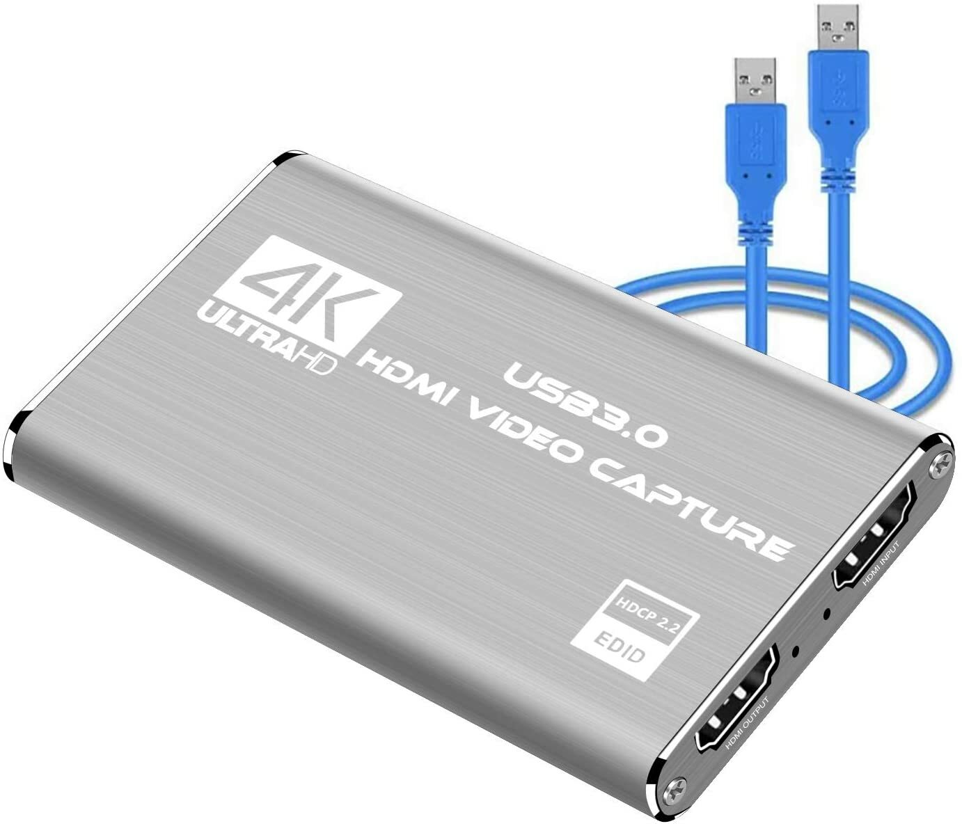 DIGITNOW 4K Audio Video Capture Card, USB 3.0 HDMI Video Capture Device Full HD