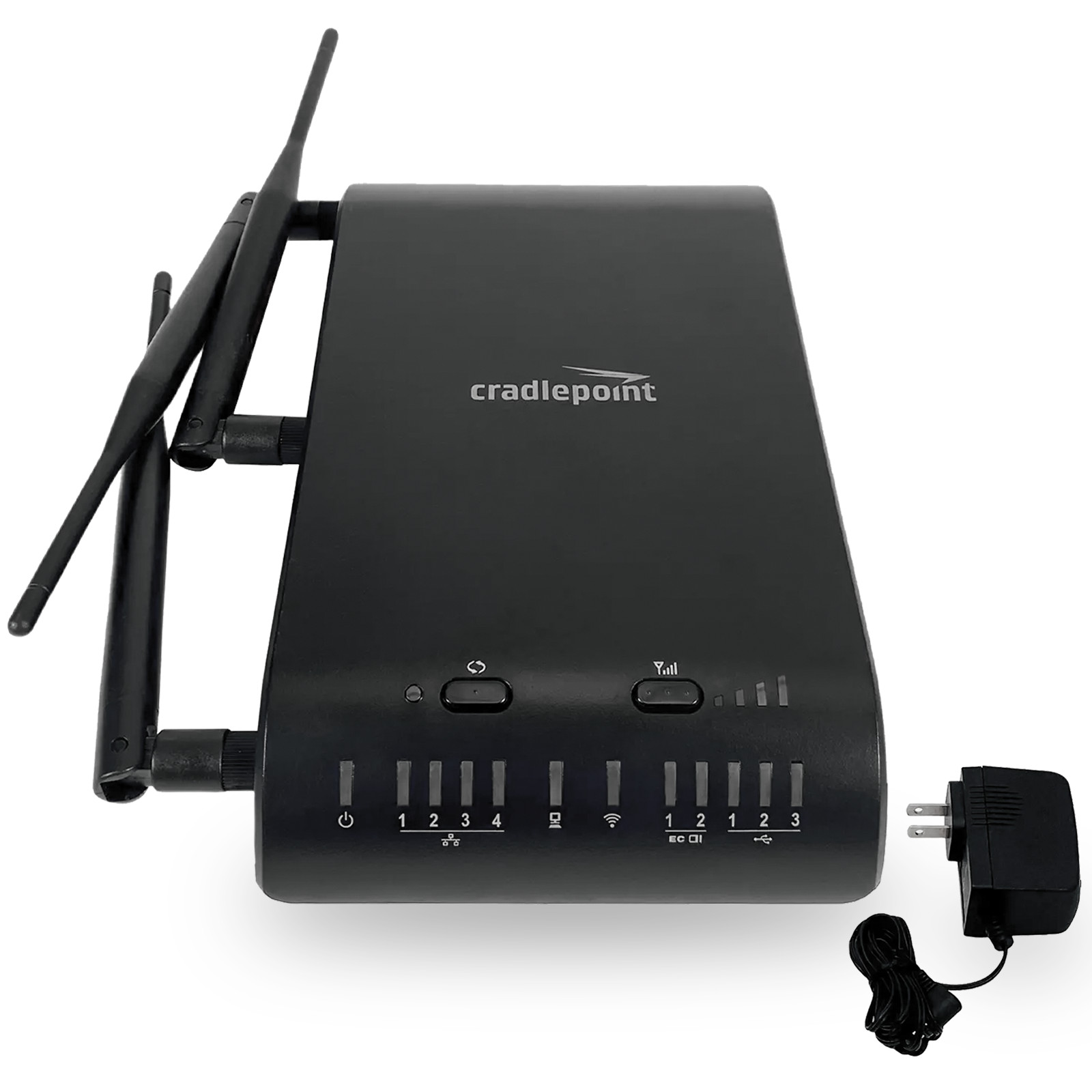 Cradlepoint MBR1400 V2 Wi-Fi Wireless Router MBR1400 w/ Adapter and Antennas