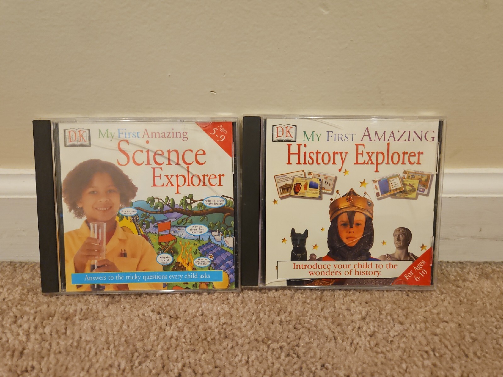 My First Amazing Science Explorer + My First Amazing History Explorer (DK, 2002)