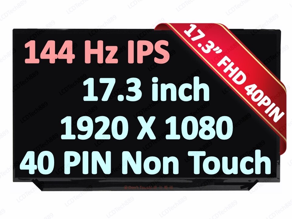 MSI GP76 Leopard 11UG 11UE 11UH 17.3" WUXGA FHD 144Hz 40pin LED LCD Screen
