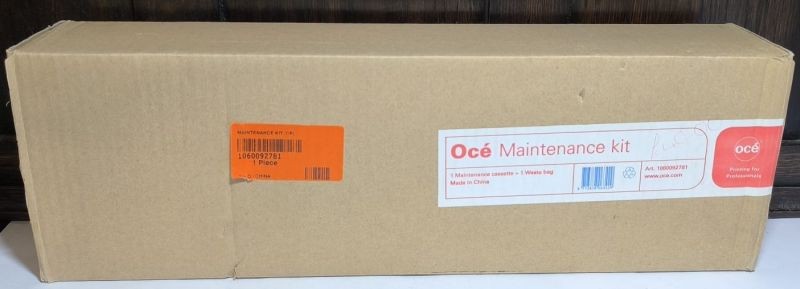 OCE Maintenance Kit for TCS300 TCS500 ColorWave 300 OCÉ 1060092781 Original Packaging