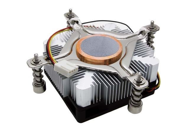 Cooler Master High End LGA775 Low Profile CPU Copper Core Heatsink Cooling Fan