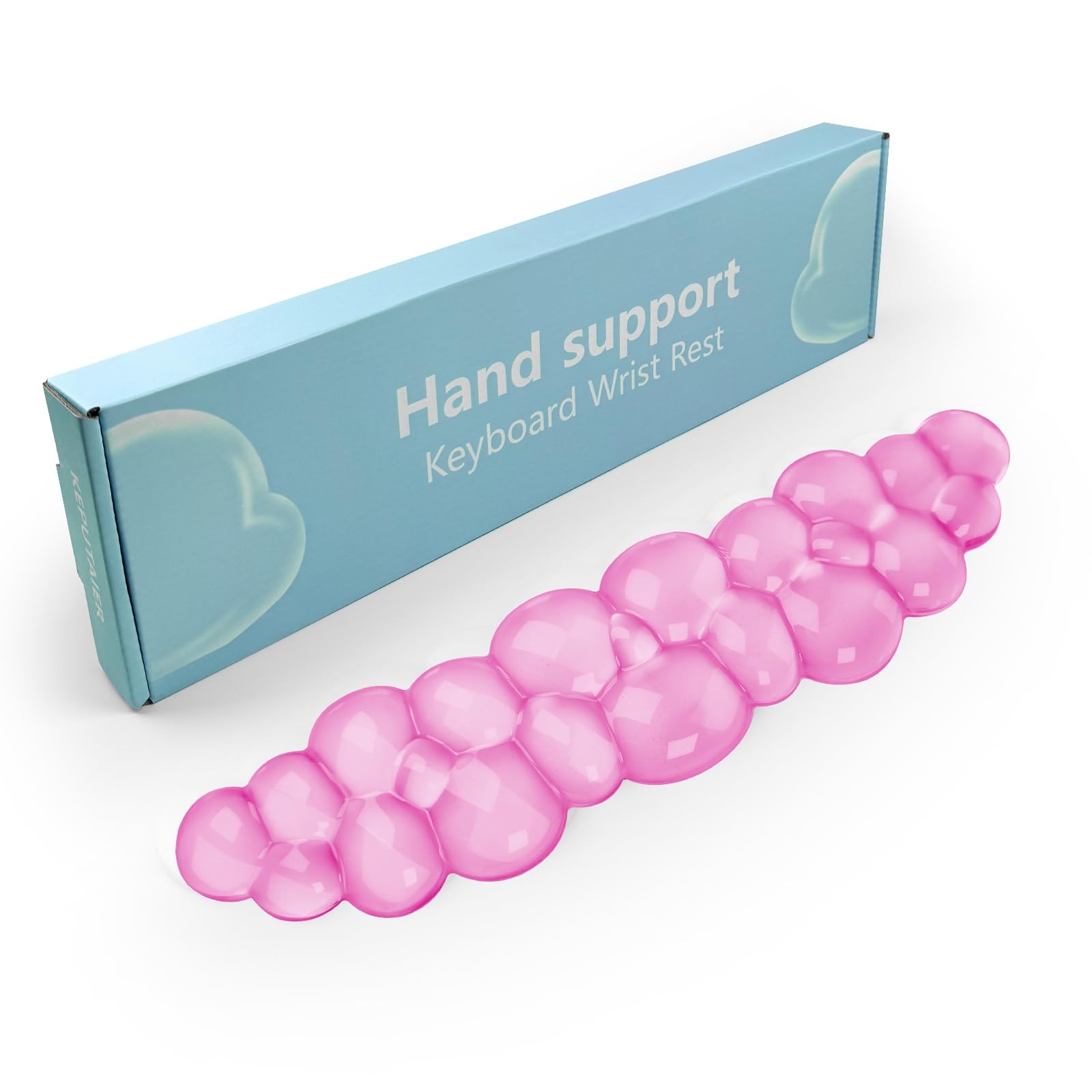 Gel Cloud Keyboard Wrist Rest, Cute Wrist Support and Arm Support Keyboard Rest
