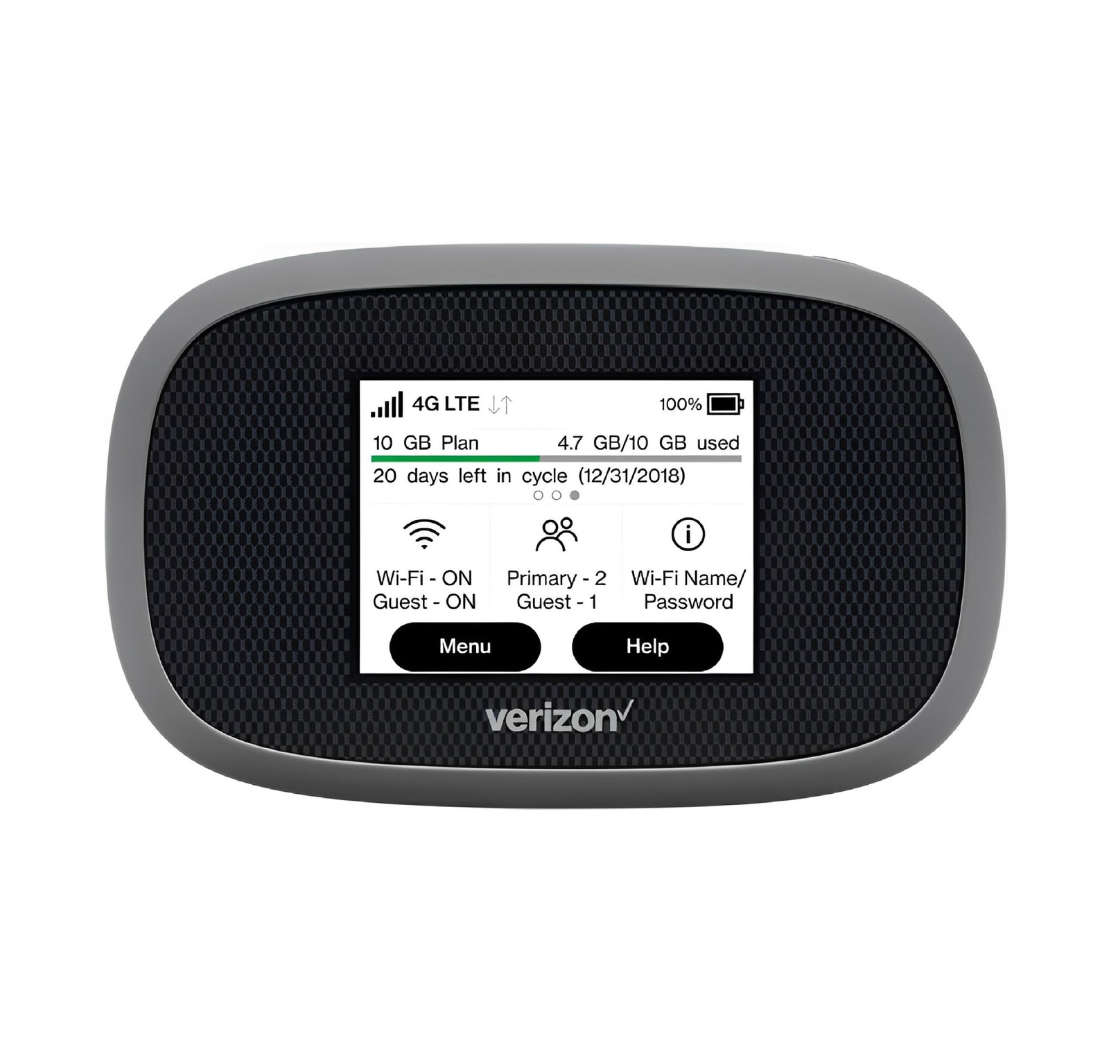 Verizon Wireless Jetpack Inseego MiFi 8800L | Free VPN Mobile Hotspot for Tra...