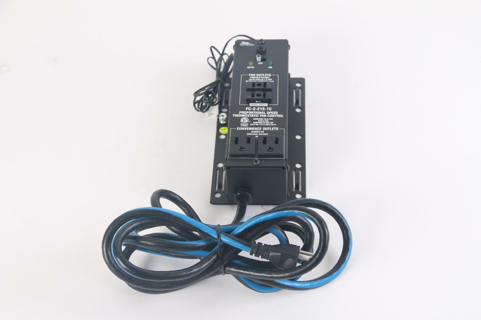 Middle Atlantic FC-2-215-1C Thermostatic Fan Controller