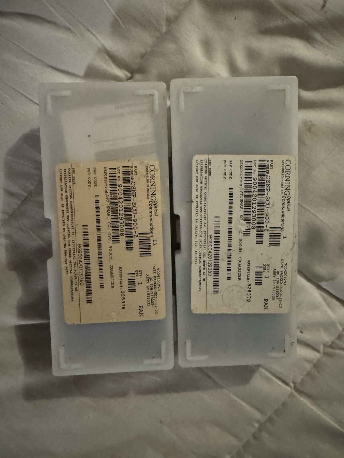 Corning Optisnap SC, UPC 900 UM Kit
